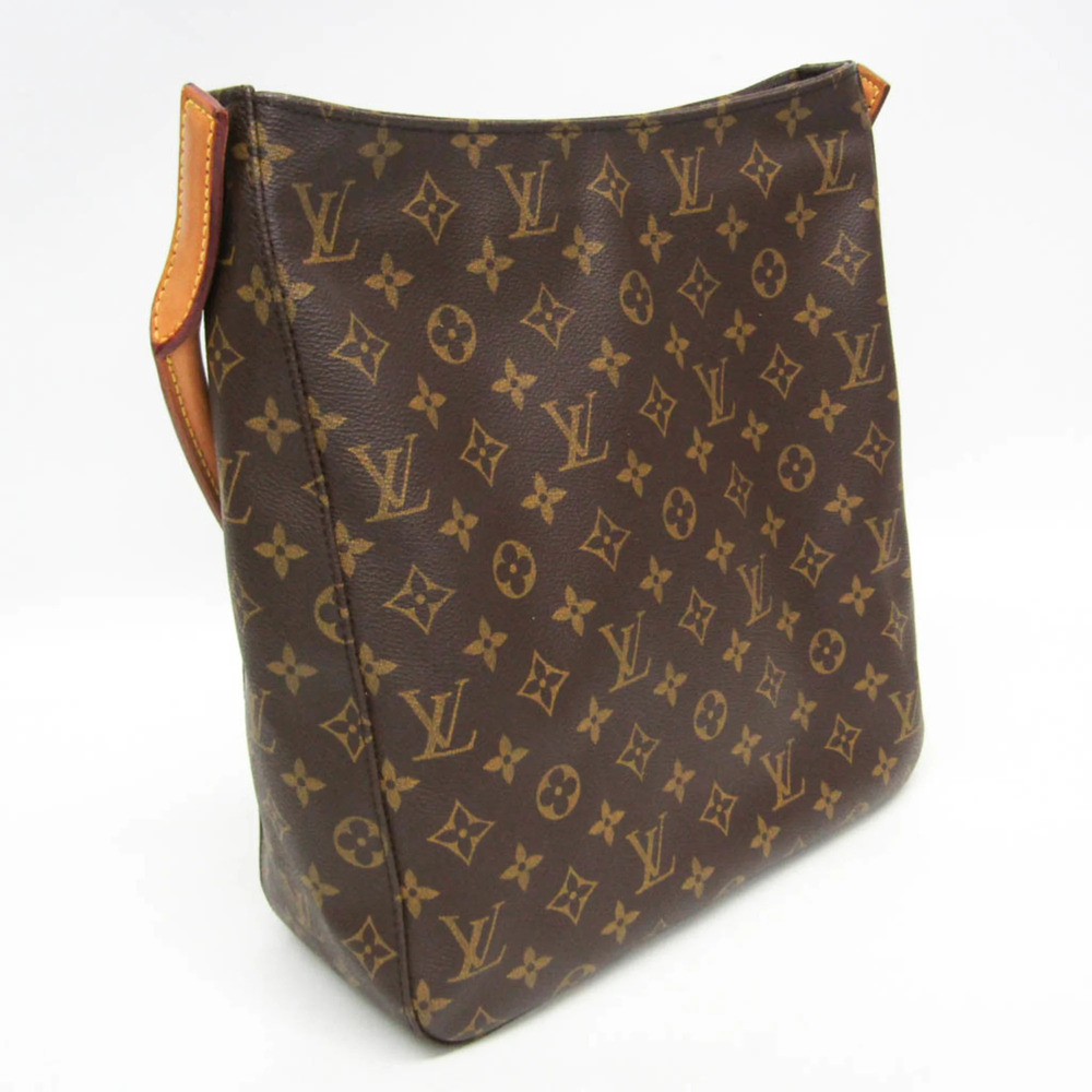 LOUIS VUITTON Brown Monogram Looping GM Shoulder Bag - Picture 7 of 13